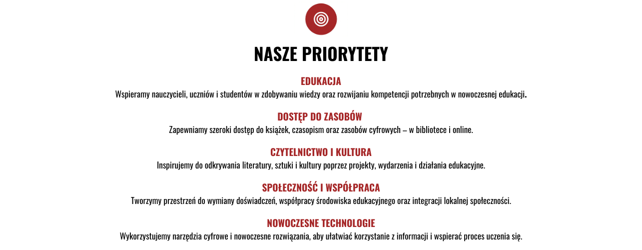 Nasze priorytety