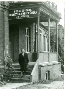 Wejście do Biblioteki, 1959 r.