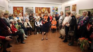 Otwarcie wystawy tkaniny z okazji 40-lecia powstania Zespołu Tkactwa Artystycznego, 2024 r.