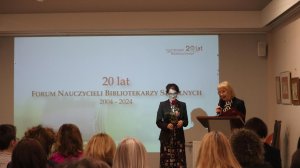 Seminarium 20 lat Forum Nauczycieli Bibliotekarzy Szkolnych, 2024 r.