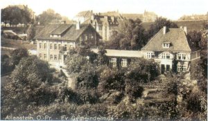 Widok z lat 20 od strony Łyny